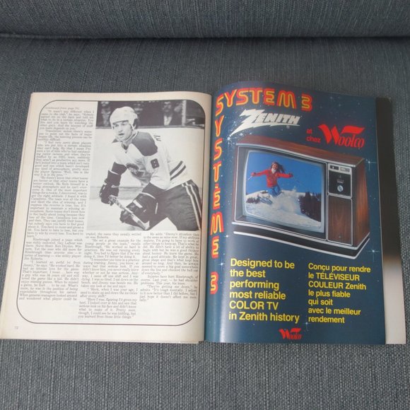 Official magazine of the Montreal Canadiens 1980 w/ Canadiens Pittsburgh Program - Picture 16 of 16